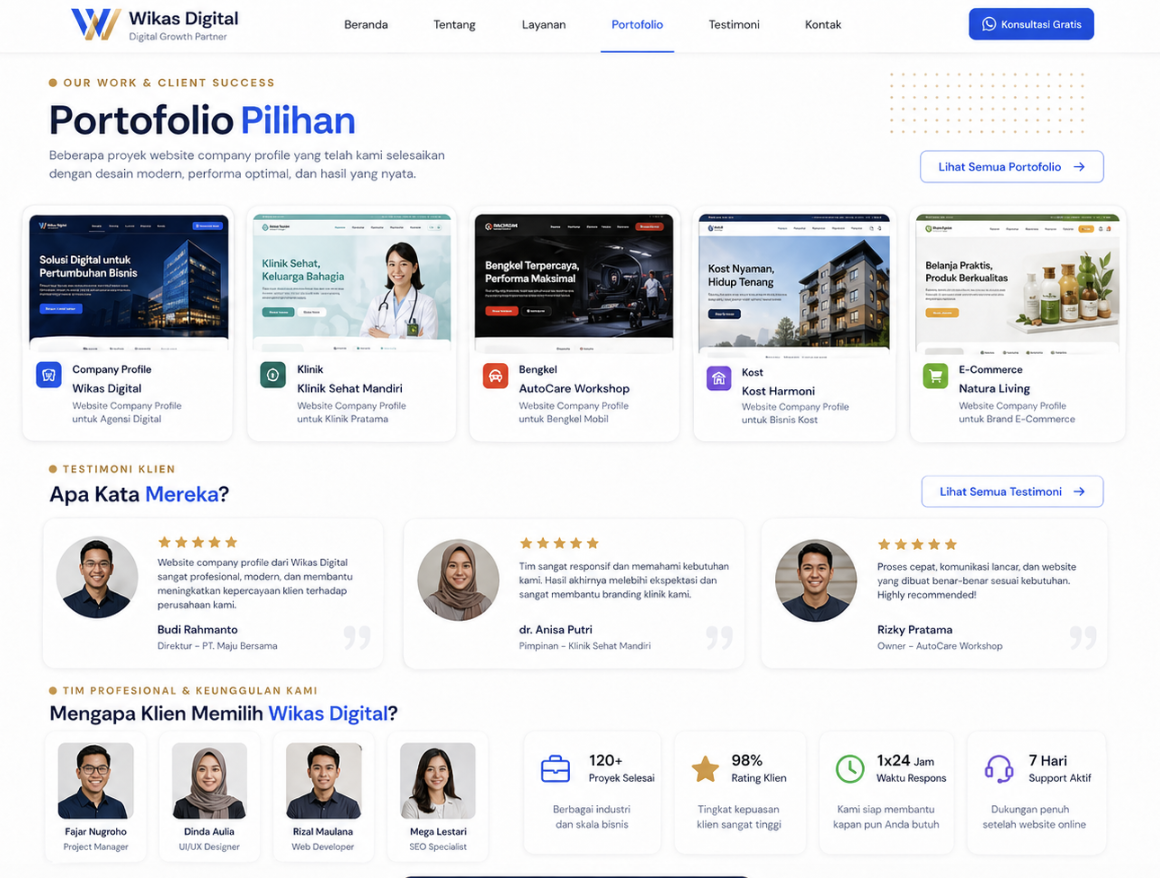 Website Company Profile Premium thumbnail 3