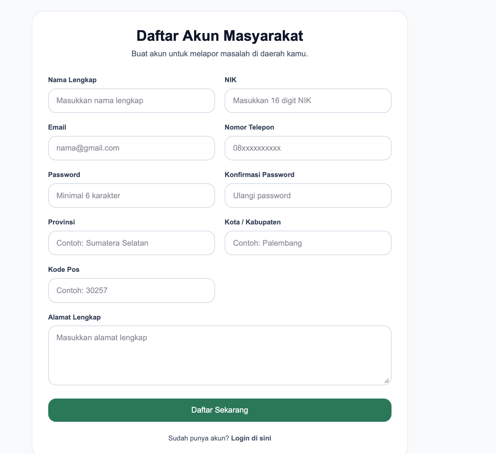 Website Login Desa thumbnail 2